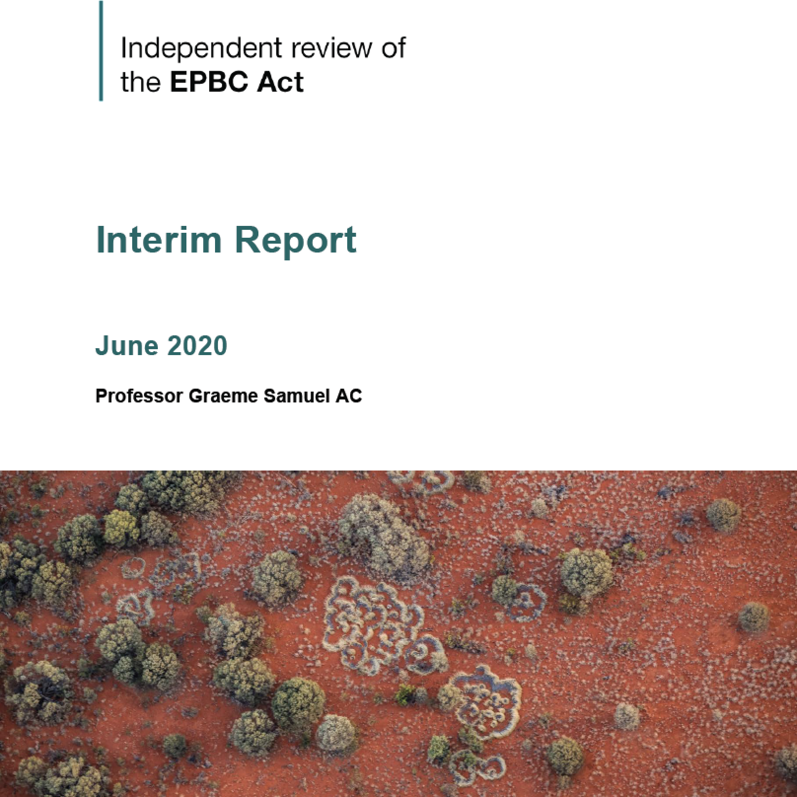 independent review of the EPBC Act interim report